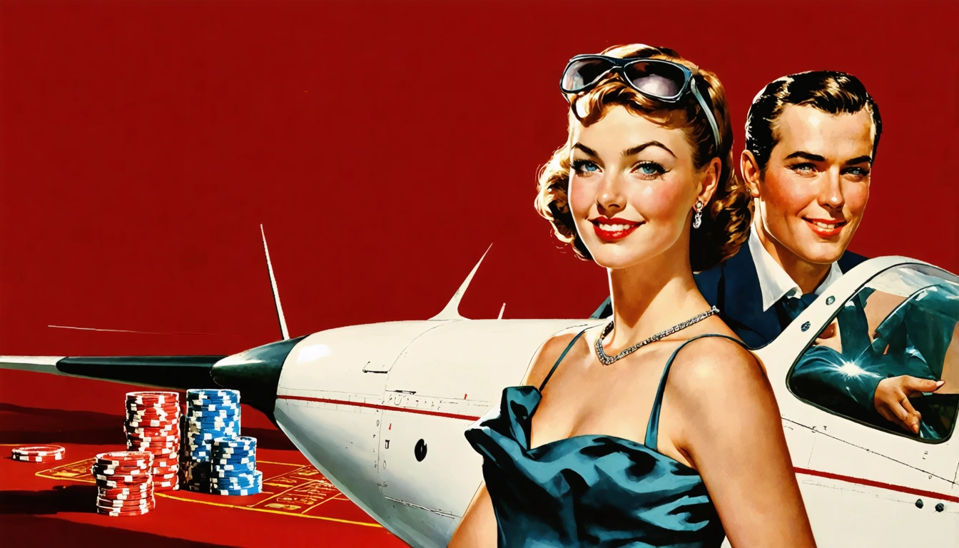 aviator Pin Up